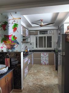 Kitchen Image of 1625 Sq.ft 3 BHK Apartment / Flat for sale in Heerawala Jaipur for Rs. 9300000