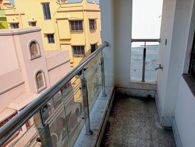 Balcony Image of 780 Sq.ft 2 BHK Builder Floor for sale in Belghoria Kolkata for Rs. 2500000