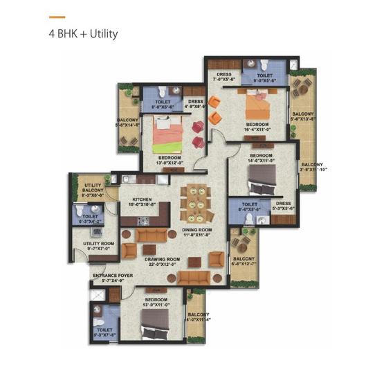 UPTOWN SKYLLA ZIRAKPUR Main Image 1