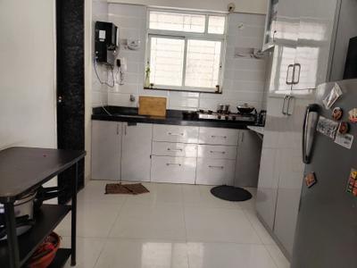 Kitchen Image of 950 Sq.ft 2 BHK Apartment / Flat for sale in Trimurti 11 Park Street, Pisoli Pune for Rs. 4800000