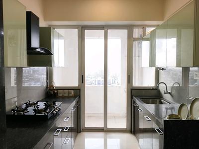 Kitchen Image of 777 Sq.ft 1 BHK Apartment / Flat for sale in Parth Skyone, Dombivli East Thane for Rs. 4600000