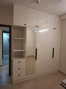 Bedroom Image of 917 Sq.ft 1.5 BHK Apartment / Flat for rent in Bhartiya Nikoo Homes 4, Tirumanahalli Bengaluru for Rs. 38000
