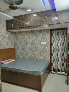 Bedroom Image of 1500 Sq.ft 2.5 BHK Builder Floor for rent in Vijay Nagar Indore for Rs. 30000