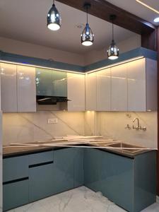 Kitchen Image of 600 Sq.ft 2 BHK Builder Floor for rent in Uttam Nagar New Delhi for Rs. 20000