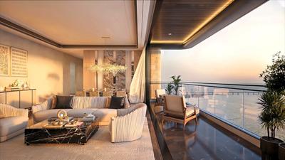 Balcony Image of 2455 Sq.ft 4 BHK Apartment / Flat for sale in Lotus Aquaria, Prabhadevi Mumbai for Rs. 180000000