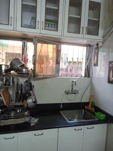 Kitchen Image of 800 Sq.ft 2 BHK Apartment / Flat for rent in Sahyog Apartments, Pitampura New Delhi for Rs. 22000