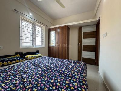 Bedroom Image of 700 Sq.ft 1 BHK Builder Floor for rent in Indira Nagar Bengaluru for Rs. 30000