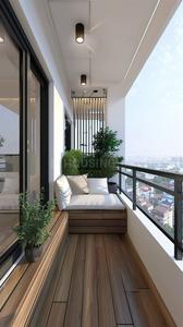 Balcony Image of 252 Sq.ft 1 RK Apartment / Flat for sale in Hinjawadi Pune for Rs. 2473000