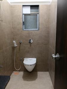 Common Bathroom Image of 680 Sq.ft 2 BHK Apartment / Flat for rent in Shree Ramdev Ritu Heights, Mira Road East Mira Bhayandar for Rs. 34500