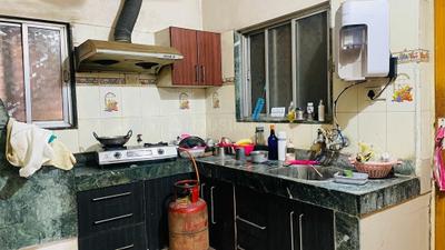 Kitchen Image of 1000 Sq.ft 3 BHK Builder Floor for sale in Fafadih Raipur for Rs. 5750000