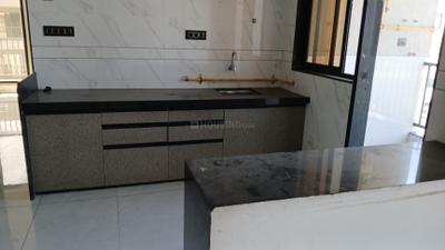 Kitchen Image of 1250 Sq.ft 2 BHK Apartment / Flat for rent in Vitoria Heights, Sima Nagar Surat for Rs. 19000