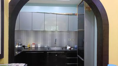 Kitchen Image of 1335 Sq.ft 3 BHK Apartment / Flat for sale in Nayabad Kolkata for Rs. 8500000