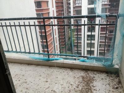 Balcony Image of 1100 Sq.ft 3 BHK Apartment / Flat for rent in DTC Southern Heights, Joka Kolkata for Rs. 24500