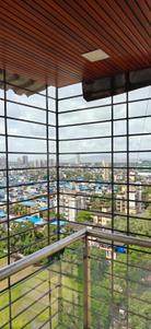 Balcony Image of 1100 Sq.ft 3 BHK Apartment / Flat for rent in Kopar Khairane Navi Mumbai for Rs. 80000