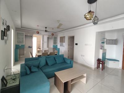 Hall Image of 1850 Sq.ft 3 BHK Apartment / Flat for rent in Sreedhanya Planet X-A, Sreekariyam Thiruvananthapuram for Rs. 35000