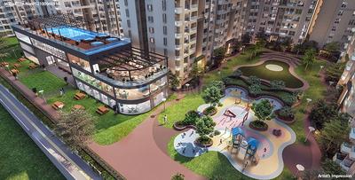 Image of 922 Sq.ft 2 BHK Apartment / Flat for sale in VJ Yashwin Enchante, Upper Kharadi, Pune for Rs. 7800000