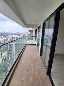 Balcony Image of 2145 Sq.ft 4 BHK Apartment / Flat for rent in Kalpataru Magnus, Bandra East Mumbai for Rs. 400000