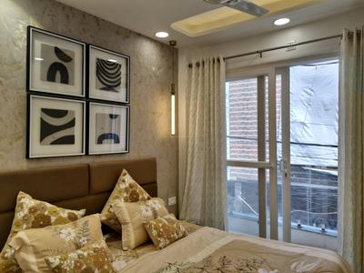 Bedroom Image of 1200 Sq.ft 4 BHK Apartment / Flat for sale in Saarthi Affordable Homes, Hastsal New Delhi for Rs. 7500000