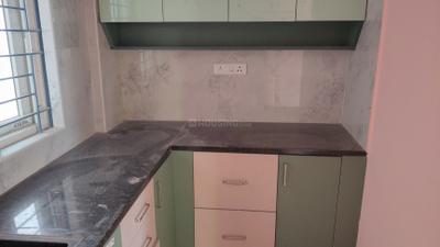 Kitchen Image of 650 Sq.ft 1 BHK Builder Floor for rent in Rayasandra Bengaluru for Rs. 14000