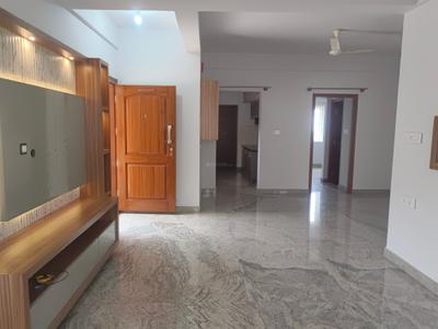 Living Room Image of 1200 Sq.ft 2 BHK Builder Floor for rent in Thanisandra Bengaluru for Rs. 28000
