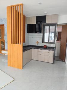 Kitchen Image of 1250 Sq.ft 2 BHK Apartment / Flat for rent in Ramji Residency, Dahin Nagar Surat for Rs. 18500