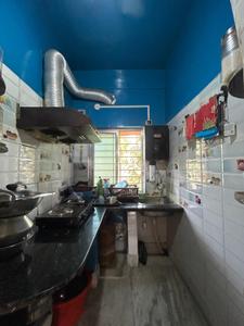 Kitchen Image of 420 Sq.ft 1 BHK Apartment / Flat for sale in Rajarhat Kolkata for Rs. 1200000
