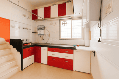 Kitchen Image of 502 Sq.ft 1 BHK Apartment / Flat for rent in Ghorpadi Pune for Rs. 20000