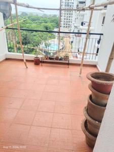 Balcony Image of 1600 Sq.ft 3 BHK Apartment / Flat for rent in Rohan Nilay, Aundh Pune for Rs. 45000