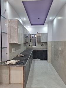 Kitchen Image of 900 Sq.ft 3 BHK Builder Floor for rent in Burari New Delhi for Rs. 25500