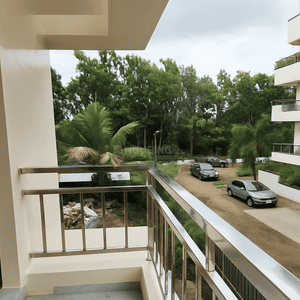 Balcony Image of 1248 Sq.ft 2 BHK Apartment / Flat for sale in Pimple Gurav Pune for Rs. 11000000