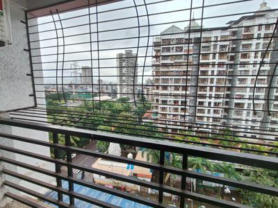 Balcony Image of 700 Sq.ft 1 BHK Apartment / Flat for sale in Airoli Navi Mumbai for Rs. 10500000