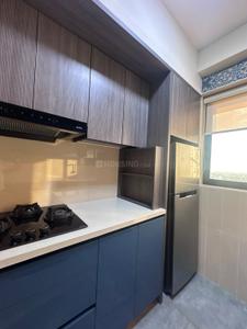 Kitchen Image of 550 Sq.ft 1 BHK Apartment / Flat for rent in Eroor Kochi for Rs. 34000