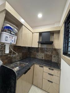 Kitchen Image of 450 Sq.ft 1 BHK Builder Floor for rent in Nipania Indore for Rs. 19999