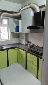 Kitchen Image of 1200 Sq.ft 3 BHK Apartment / Flat for rent in Siddha Pines Apartments, Rajarhat Kolkata for Rs. 35000