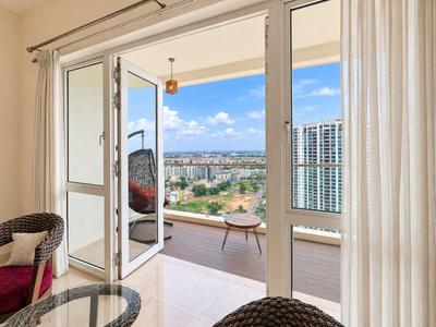 Balcony Image of 4041 Sq.ft 4 BHK Apartment / Flat for rent in Prestige White Meadows, Whitefield Bengaluru for Rs. 300000