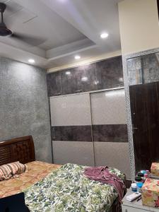 Bedroom Image of 600 Sq.ft 1 BHK Builder Floor for rent in Hari Nagar New Delhi for Rs. 23500