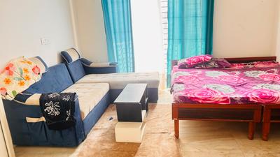 Bedroom Image of 500 Sq.ft 1 RK Builder Floor for rent in Kharar Mohali for Rs. 10000