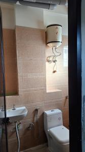 Bathroom Image of 225 Sq.ft 1 RK Builder Floor for rent in Sector 52 Gurgaon for Rs. 11000