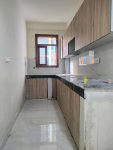 Kitchen Image of 650 Sq.ft 2 BHK Builder Floor for sale in Khanpur New Delhi for Rs. 3900000