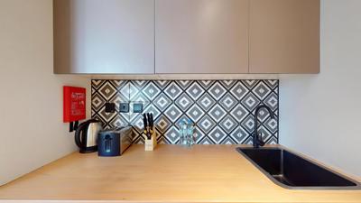 Kitchen Image of 484 Sq.ft 1 BHK Apartment / Flat for sale in Jumeirah Village Dubai for Rs. 17225194