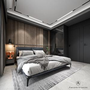 Bedroom Image of 2751 Sq.ft 4 BHK Apartment / Flat for sale in Raghuvir Sheron, Vesu Surat for Rs. 13600000