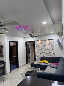 Hall Image of 1000 Sq.ft 2 BHK Apartment / Flat for rent in Thane West Thane for Rs. 55000