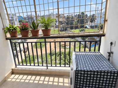 Balcony Image of 850 Sq.ft 2 BHK Apartment / Flat for sale in Subha Elan, Chandapura Bengaluru for Rs. 6400000