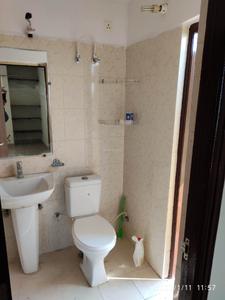 Bathroom Image of 1200 Sq.ft 2 BHK Apartment / Flat for sale in Ansal Palm Court, Bajrang Colony Jhansi for Rs. 3600000