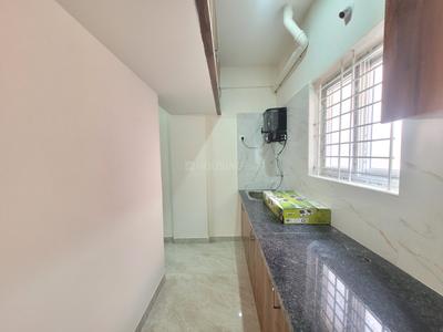 Kitchen Image of 1000 Sq.ft 1 BHK Builder Floor for rent in Koramangala Bengaluru for Rs. 24500