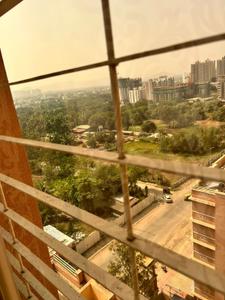 Balcony Image of 980 Sq.ft 2 BHK Apartment / Flat for rent in GK Silverland Residency Phase III, Ravet Pune for Rs. 30000