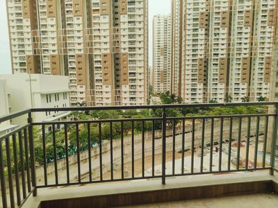 Balcony Image of 2020 Sq.ft 3 BHK Apartment / Flat for sale in Rajapushpa Provincia, Narsingi Hyderabad for Rs. 23200000