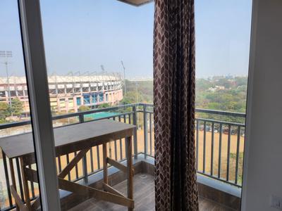 Balcony Image of 2900 Sq.ft 4 BHK Apartment / Flat for rent in NSL East County, Uppal Hyderabad for Rs. 70000