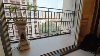 Balcony Image of 1100 Sq.ft 2 BHK Apartment / Flat for sale in Shree Keshav Heights, Kalwa Thane for Rs. 17500000