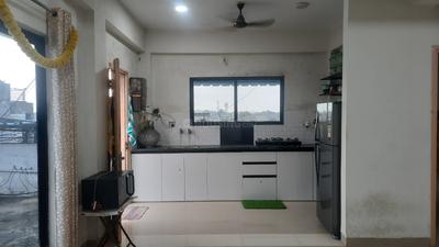 Kitchen Image of 1200 Sq.ft 3 BHK Penthouse for rent in Vindhyanchal Nagar Indore for Rs. 30000